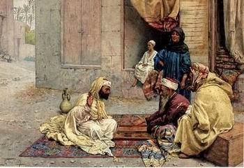 unknow artist Arab or Arabic people and life. Orientalism oil paintings 192 china oil painting image